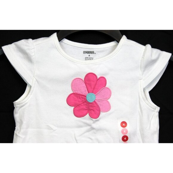 2008 Gymboree Palm Springs T-shirt Top Shirt sz 4 Flower Florida Vacation Beach - Picture 2 of 5